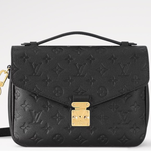Louis Vuitton Black Pouchette Metis - Picture 1 of 4